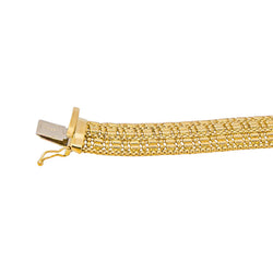Yellow gold necklace