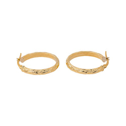 Yellow gold Hoop earrings