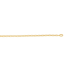 Yellow Gold Nautical Link Necklace