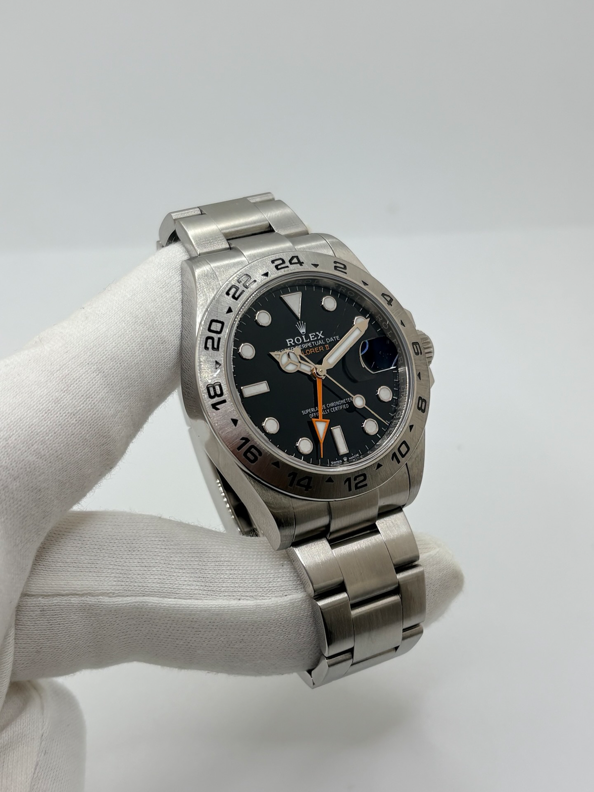ROLEX "Explorer" Watch in Stainless Steel