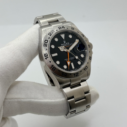ROLEX "Explorer" Watch in Steel
