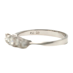 White Gold and Diamond Wedding Band