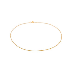 Necklace Box chain Yellow gold