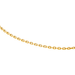 Collier Maille forçat Or jaune