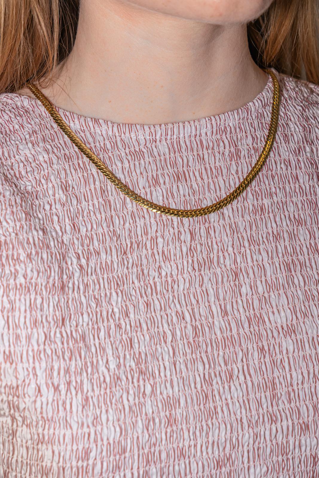 Collier Maille anglaise Or jaune