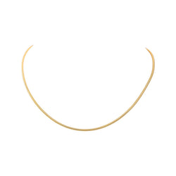 Collier Maille Serpent Or jaune
