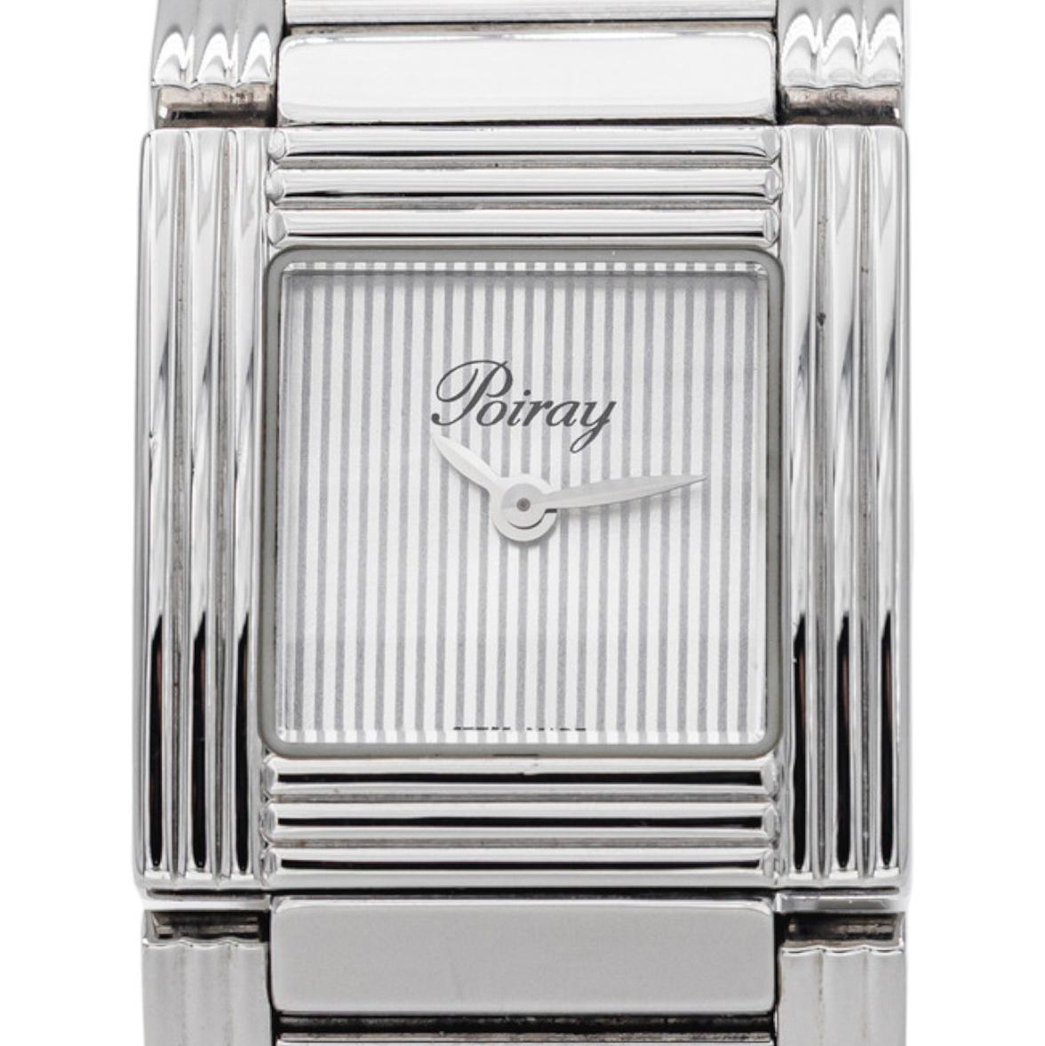 Poiray Montre Ma première Acier
