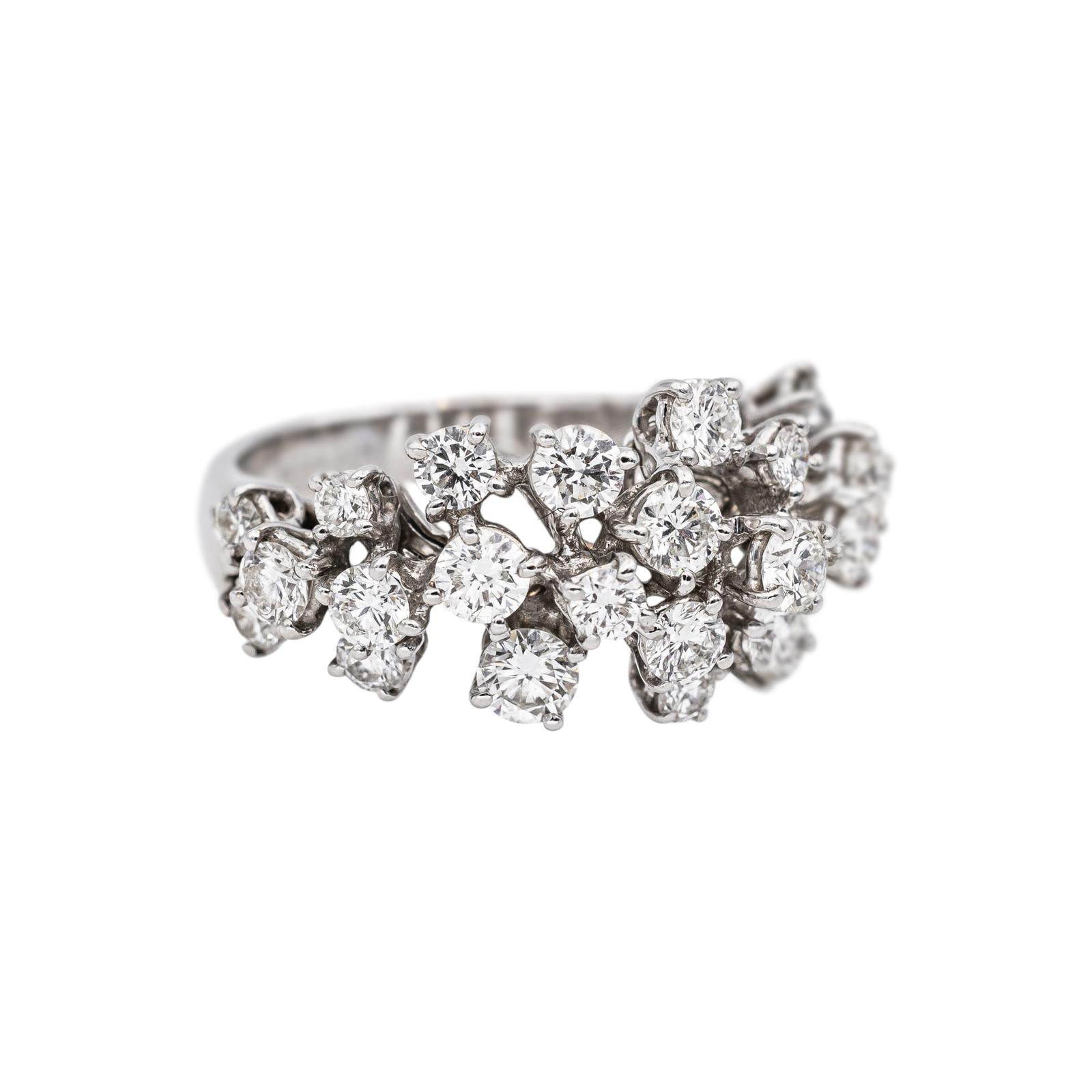 Fred White Ring White gold Diamond