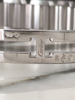 CARTIER "Tankissime" PM Watch in white gold, steel, and diamonds