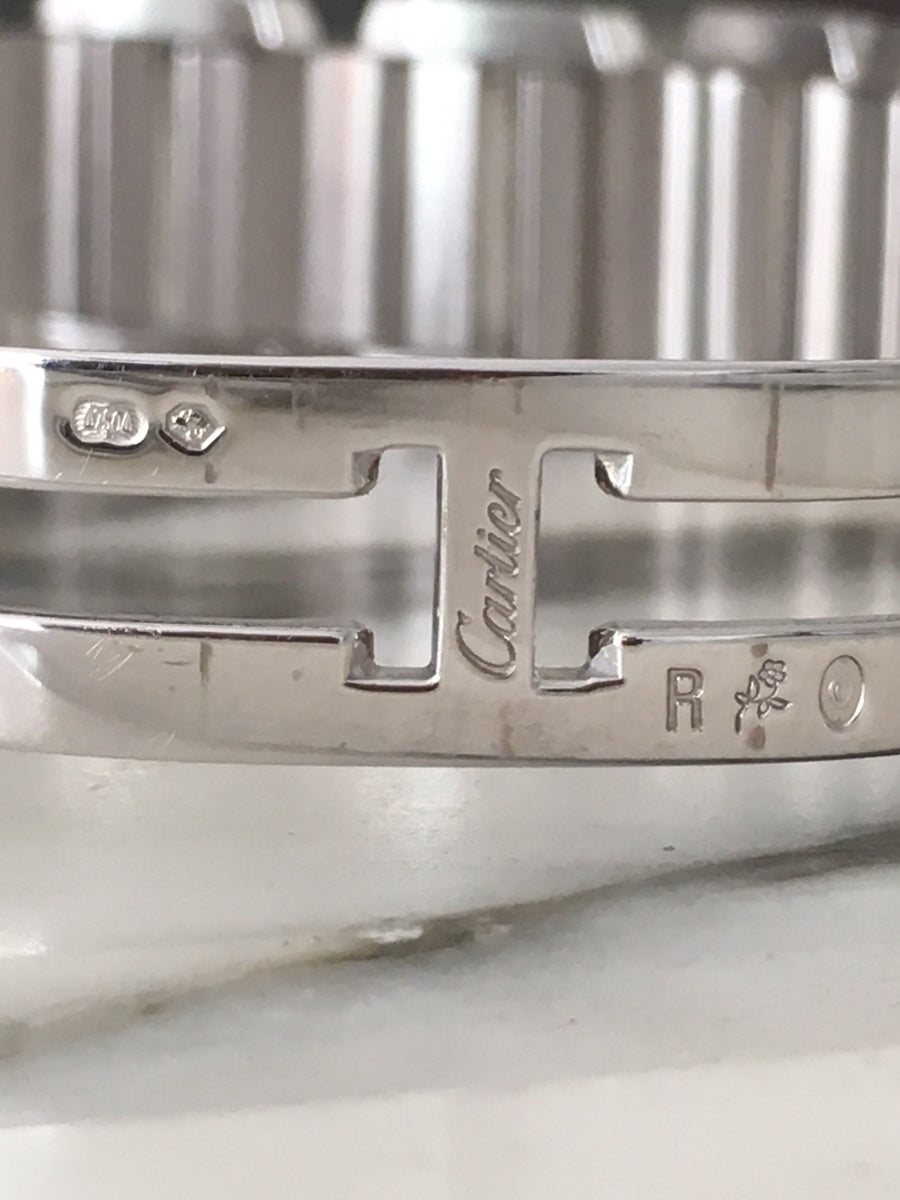 CARTIER "Tankissime" PM Watch in white gold, steel, and diamonds