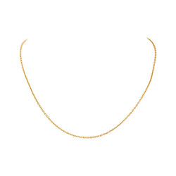Yellow Gold Forçat Link Necklace