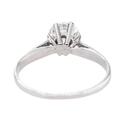 Bague Solitaire  Or blanc Diamant