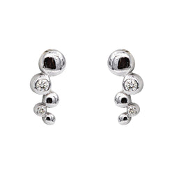 White gold Diamond Earrings