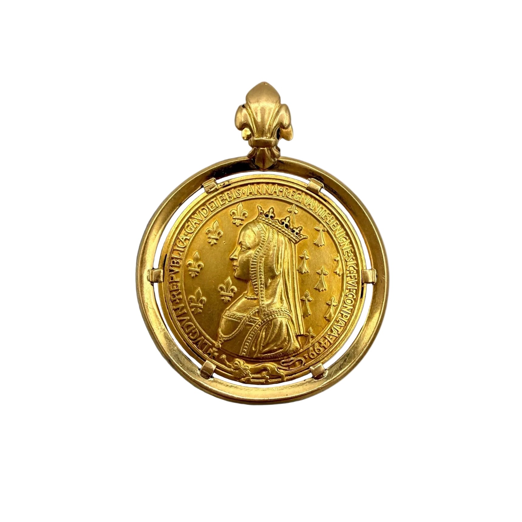 Yellow gold Medal