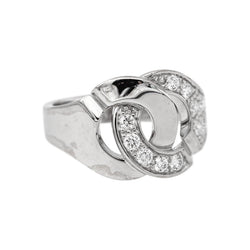 Dinh Van White Gold Diamond Ring
