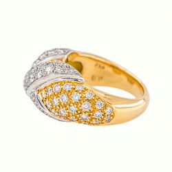 Ring  Bangle  Yellow gold  Diamond