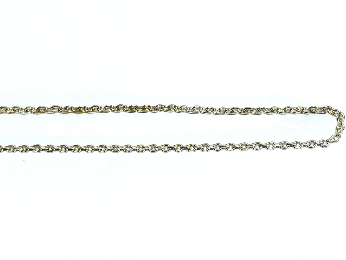 Necklace with a pendant made of silver, Vermeil, Enamel, Garnet, and Pearl
