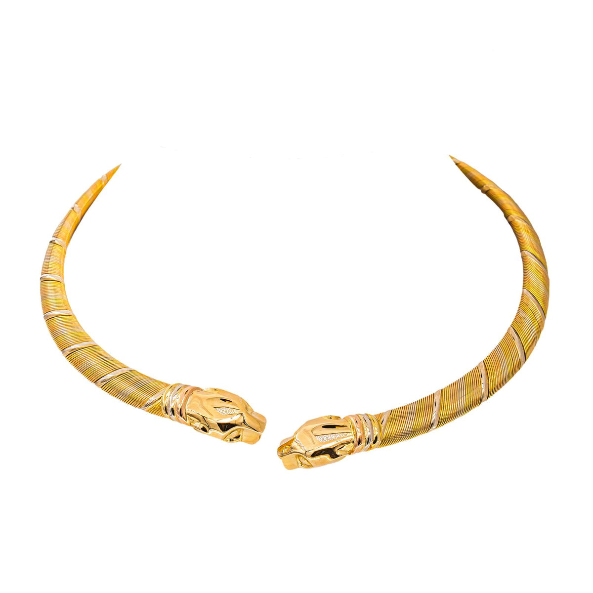 Cartier Torque Panthère Necklace in Yellow gold