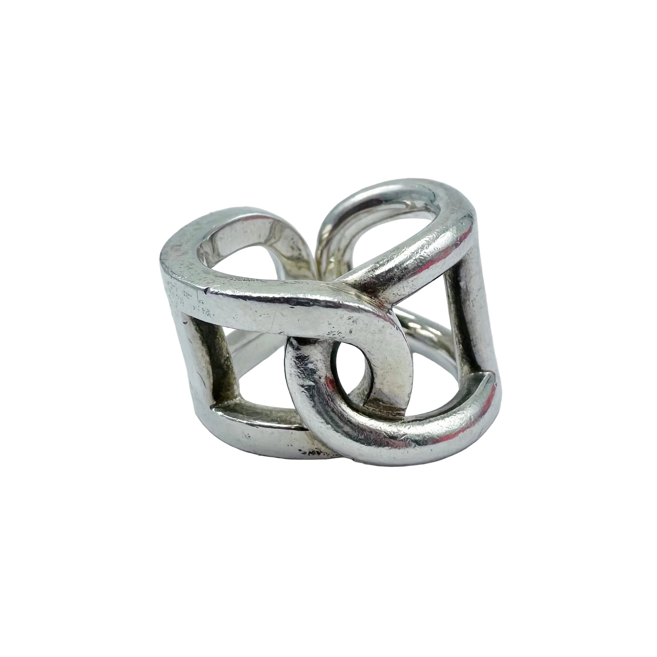 HERMÈS "Cythère" Ring in Silver