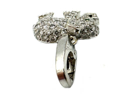 CARTIER Charm's Pendant in white gold and diamonds