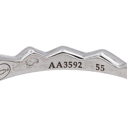 Bague Alliance AKILIS "Capture Light" en or blanc et diamants - Castafiore