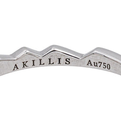 Bague Alliance AKILIS "Capture Light" en or blanc et diamants - Castafiore