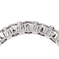 Bague Alliance américaine Or blanc Diamant - Castafiore