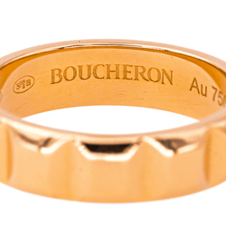 Bague Alliance BOUCHERON "Clou de Paris" en or rose - Castafiore