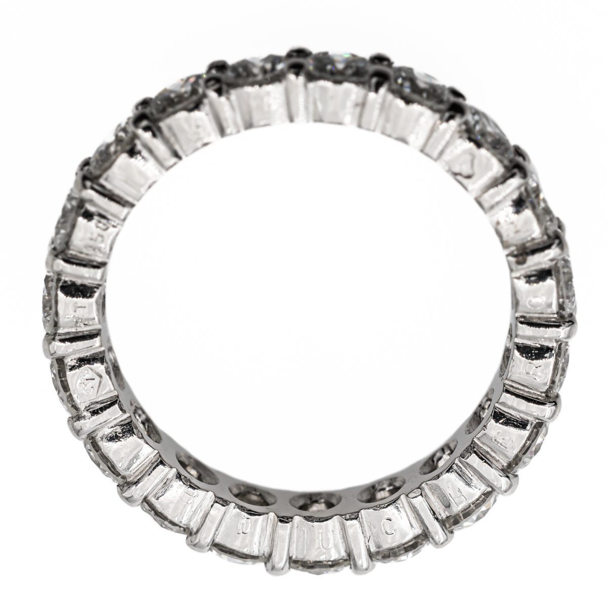 Bague Alliance BOUCHERON en Platine et Diamant - Castafiore