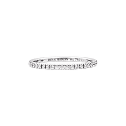 Ring Boucheron, "Epure", white gold, diamonds.