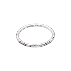 Ring Boucheron, "Epure", white gold, diamonds.