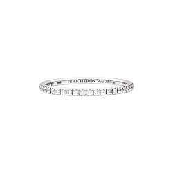 Ring Boucheron, "Epure", white gold, diamonds.