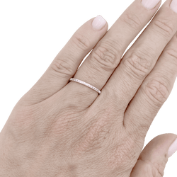 Ring Boucheron, "Epure", white gold, diamonds.