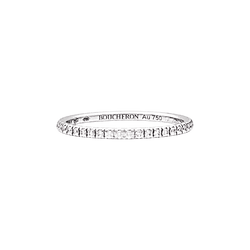 Ring Boucheron, "Epure", white gold, diamonds.