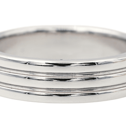 Bague Alliance BOUCHERON "Godron" en platine - Castafiore