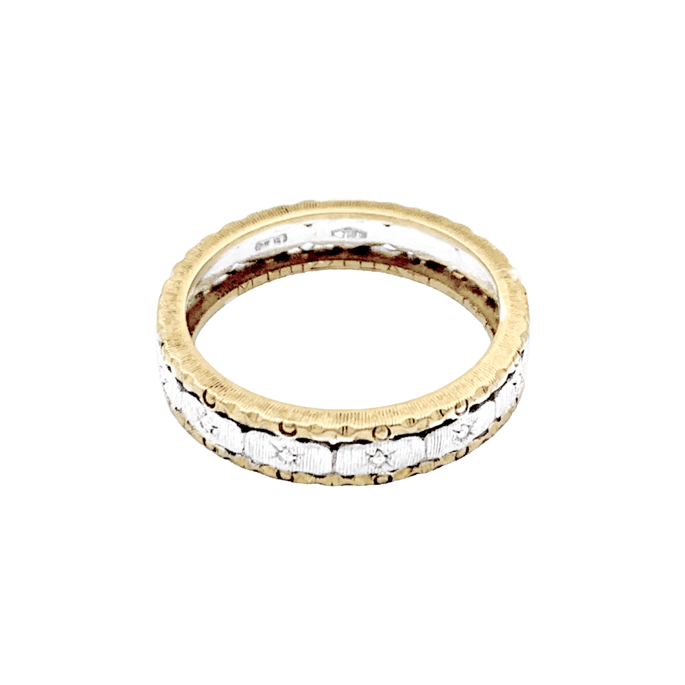 Ring Buccellati, two golds.