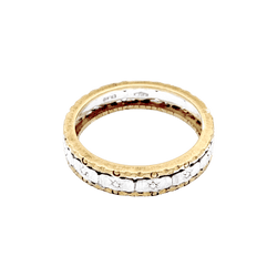 Ring Buccellati, two golds.