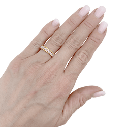 Ring Buccellati, two golds.