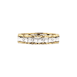 Ring Buccellati, two golds.