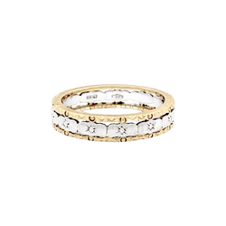 Ring Buccellati, two golds.