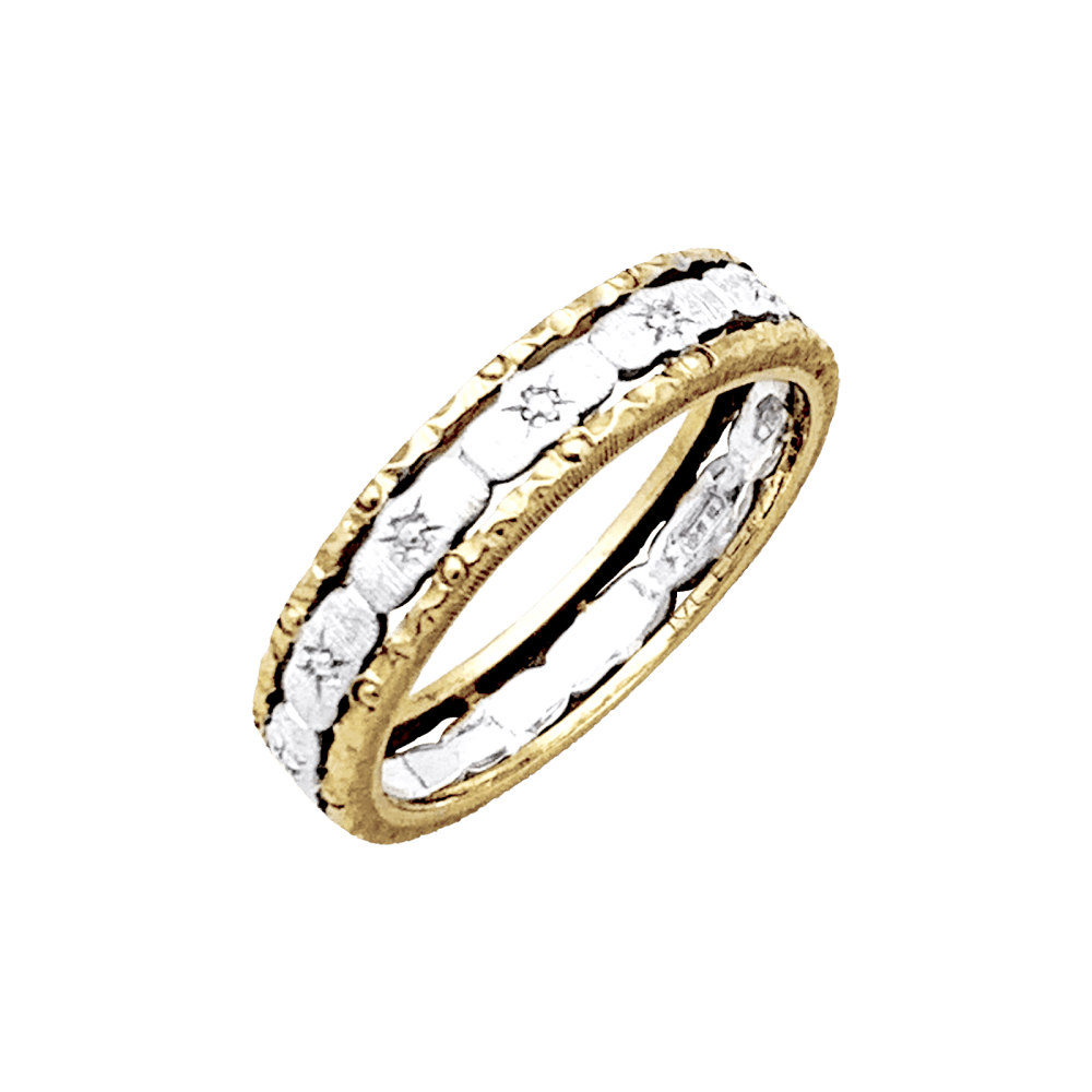 Ring Buccellati, two golds.