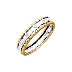 Ring Buccellati, two golds.