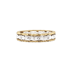 Ring Buccellati, two golds.