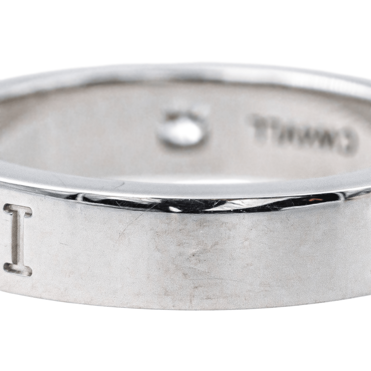 Bague Alliance BULGARI "B.Zero1" en or blanc et diamant - Castafiore