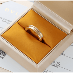 Bague Alliance BULGARI "B.Zéro1" en or jaune - Castafiore