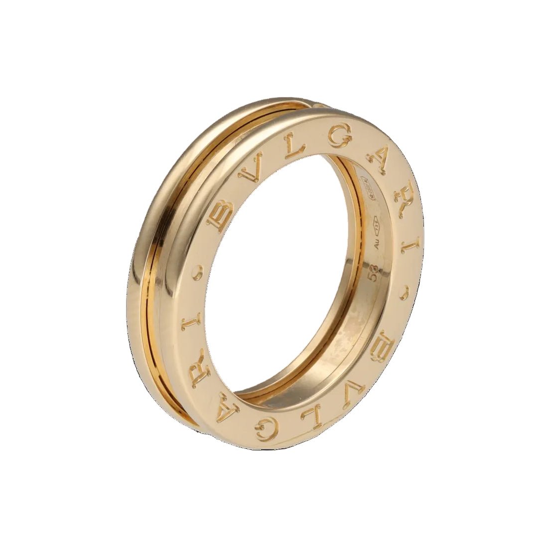 Bague Alliance BULGARI "B.Zéro1" en or jaune - Castafiore