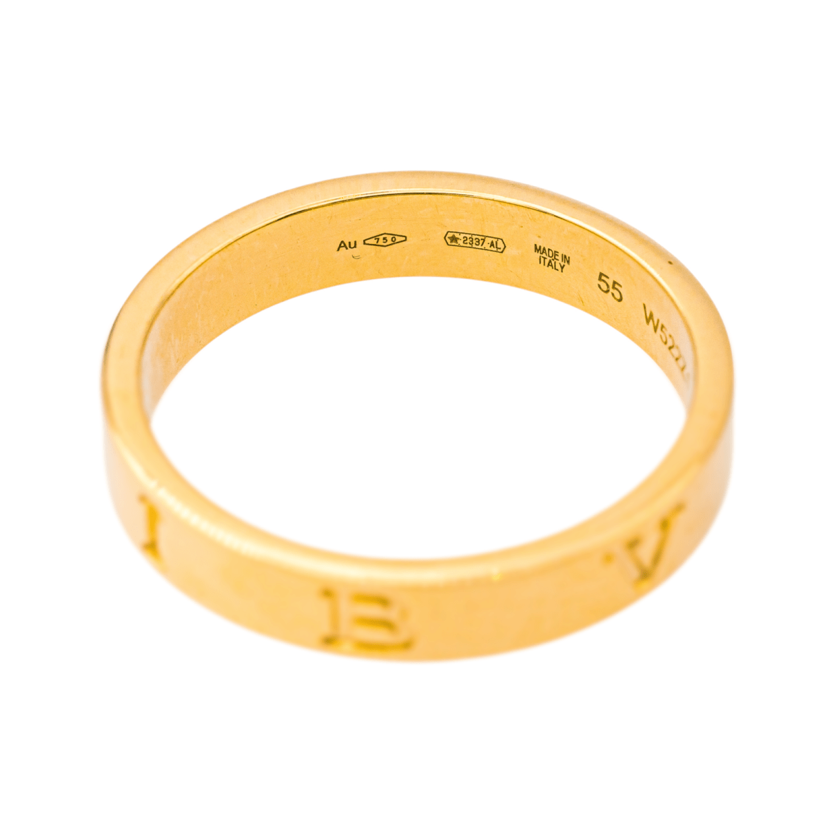 Bague Alliance BULGARI "B.Zero1" en or jaune - Castafiore