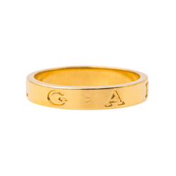 Bague Alliance BULGARI "B.Zero1" en or jaune - Castafiore