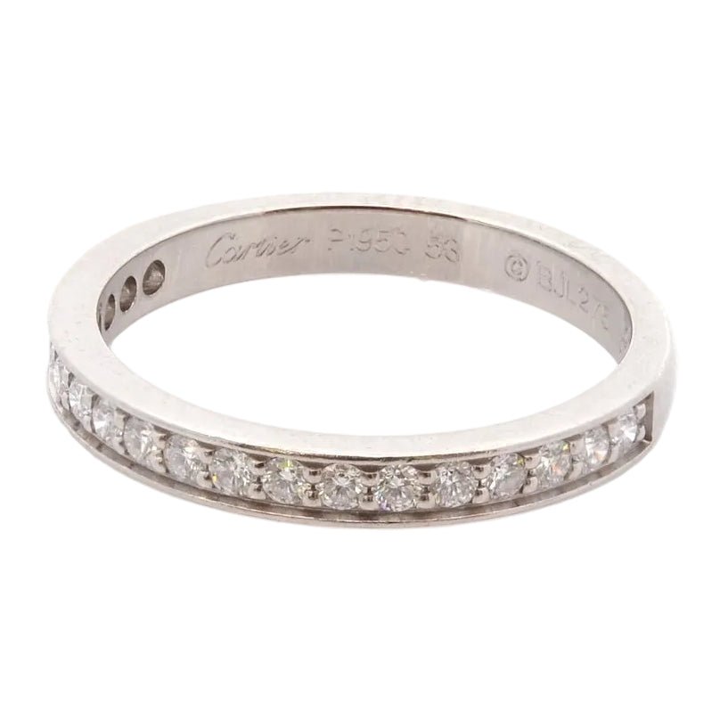Half wedding ring Cartier "1895