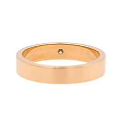 Bague Alliance CARTIER "C de Cartier" en or rose et diamant - Castafiore